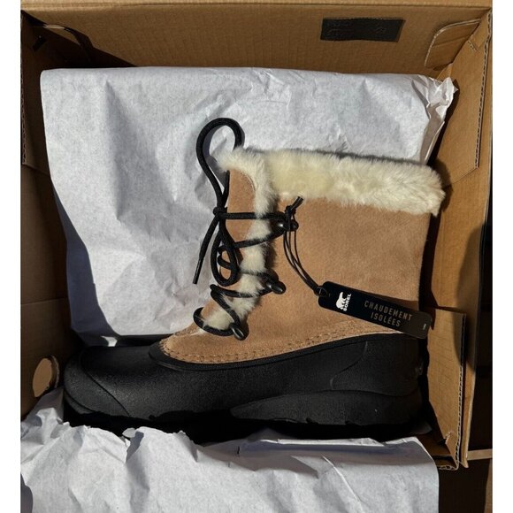New Sorel Size 8 Women's Snow Angel Boots in Rootbeer - Picture 1 of 6